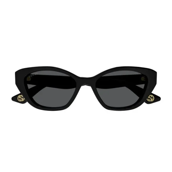 NWT GUCCI SUNGLASSES WOMEN BLACK CAT EYE EYEWEAR GUCCI display picture 2